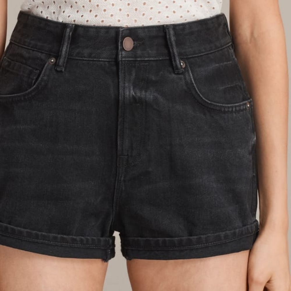 All Saints denim shorts